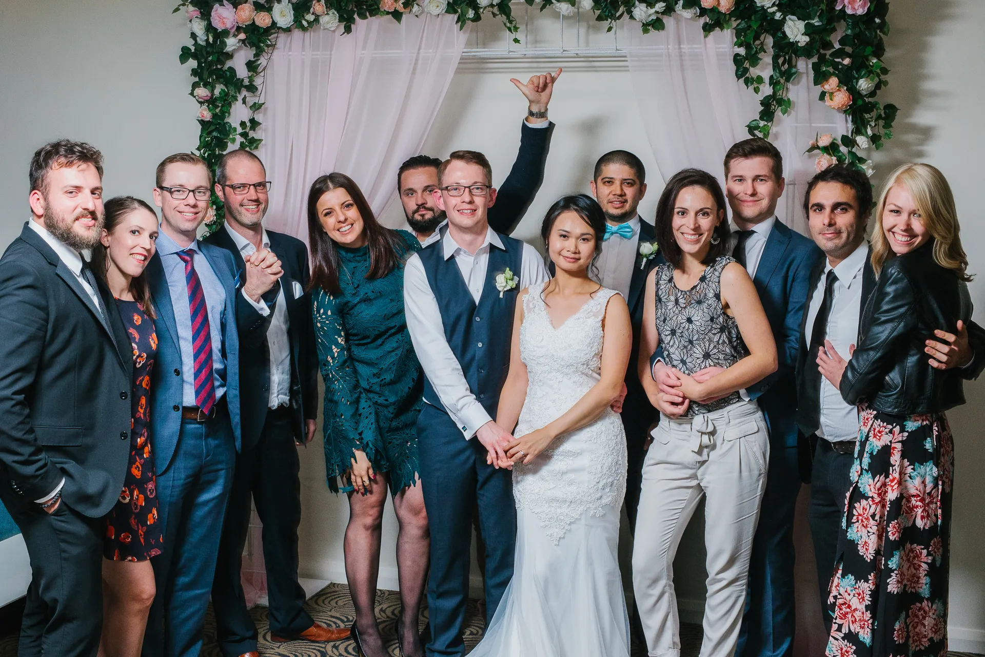 Samantha & Simon, wedding photograph 97